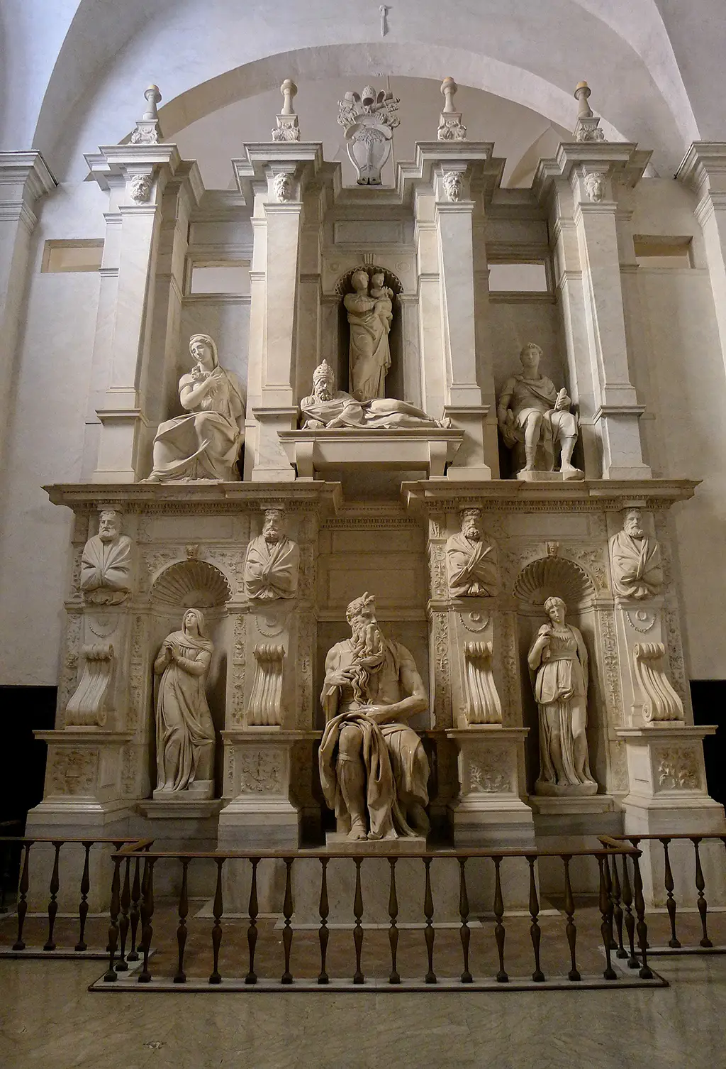 Tomb of Pope Julius II in Detail Michelangelo